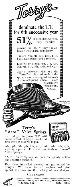 Terrys Spring Saddles 1929                                       