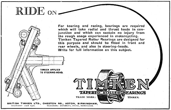 British Timken Bearings                                          