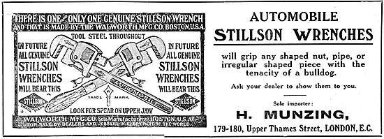 Stillson Wrenches                                                