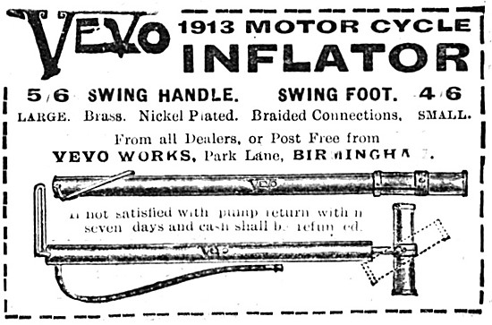 Vevo Motor Cycle Tyre Inflators                                  