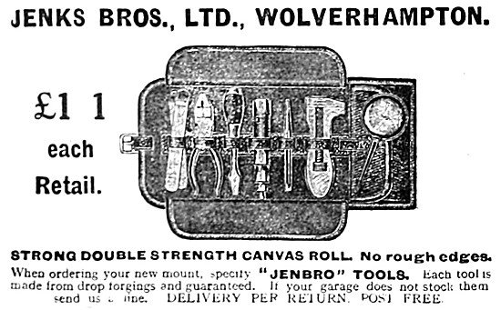 Jenks Brothers Jenbro Tool Rolls                                 