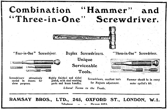 Ramsay Combination Hammer & Screwdriver Set 1920                 
