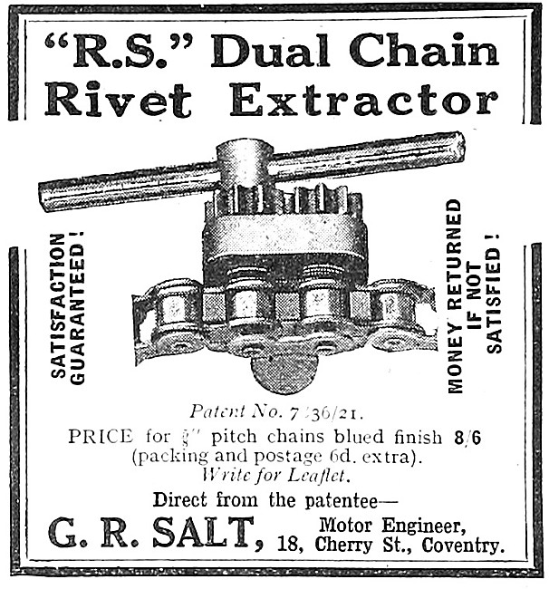 R.S. Dual Chain Rivet Extractor                                  