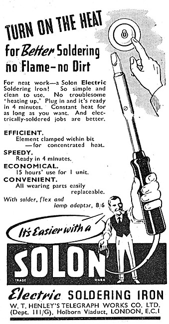 Solon Electric Soldering Iron                                    