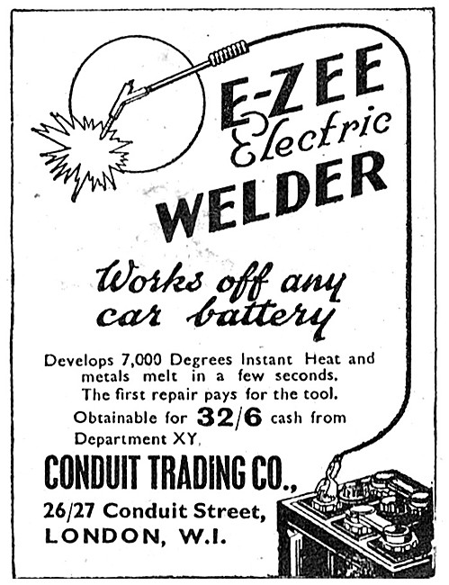 1946 Conduit E-ZEE Electric Welding Kit                          