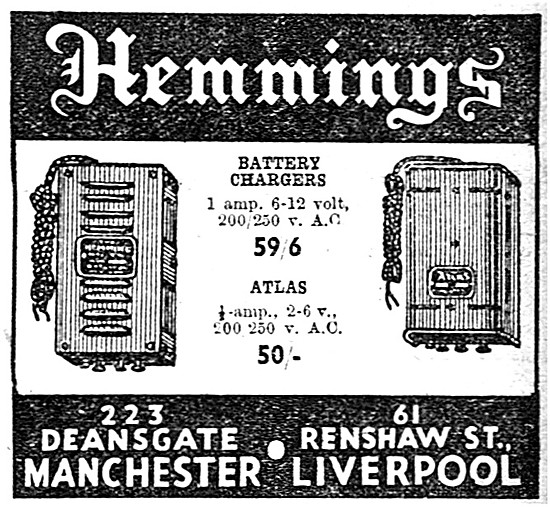 Hemmings Battery Chargers 1951                                   