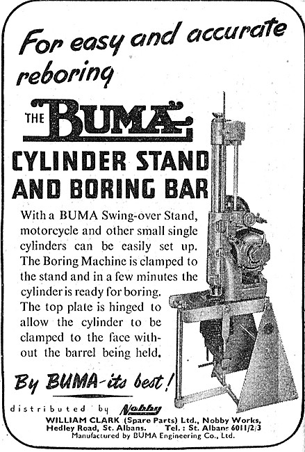 William Clark Cylinder Stand & Boring Bar                        