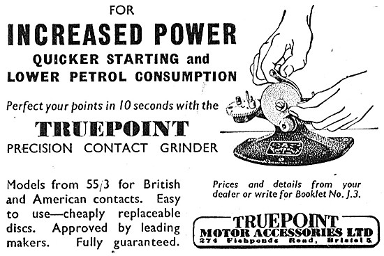 1953 Truepoint Precision Contact Grinder                         