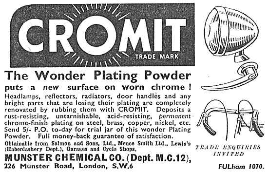 Cromit Chrome Plating Powder                                     