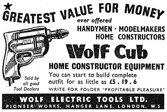 Wolf Electric Tools - Wolf Cub Drill                             