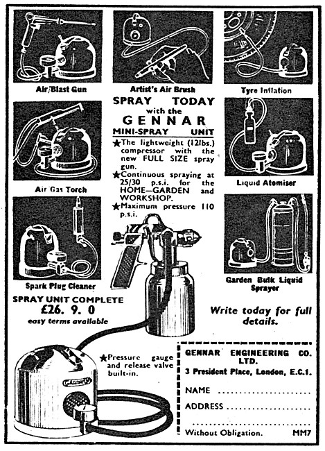 Gennar Paint Spraying Equipment                                  
