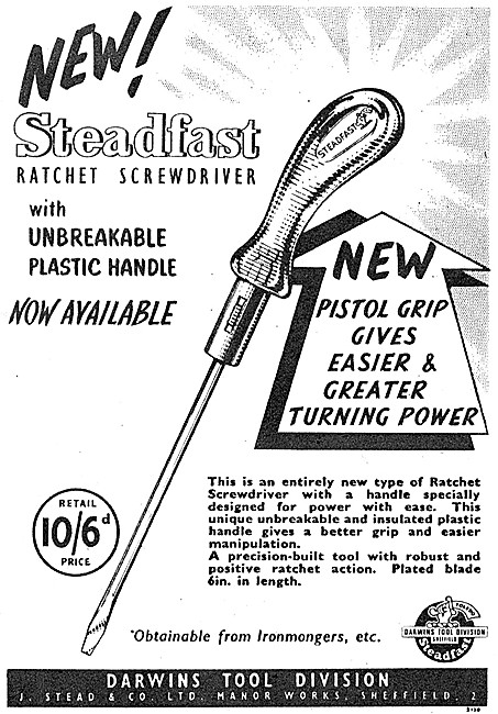 Darwin Steadfast Ratchet Screwdriver                             