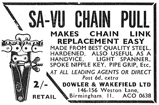 SA-VU Chain Pull Tool                                            