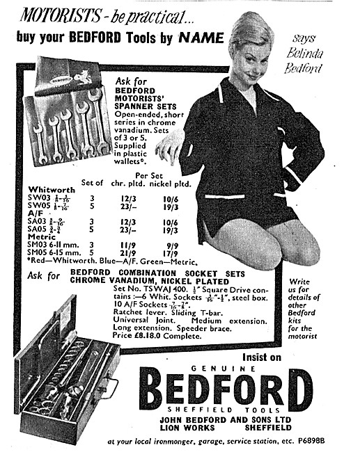 Bedford Sheffield Tools - Bedford Spanners & Socket Sets         
