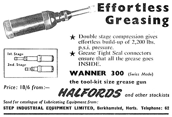 1962 Step Wanner 300 Grease Gun                                  