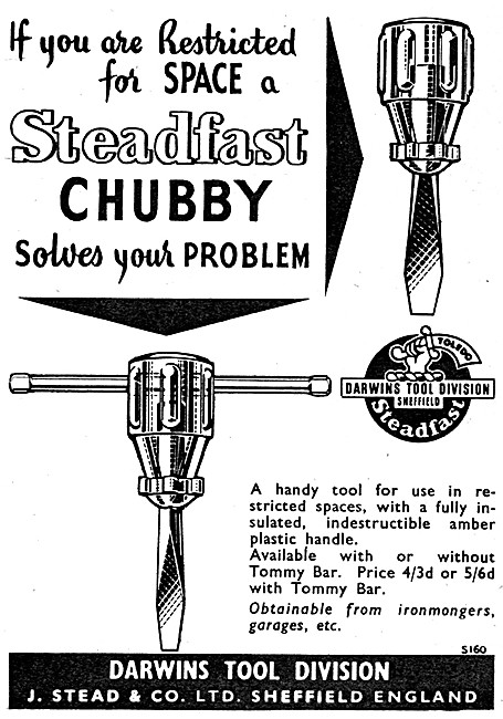 Darwins Steadfast Stubby Screwdriver                             