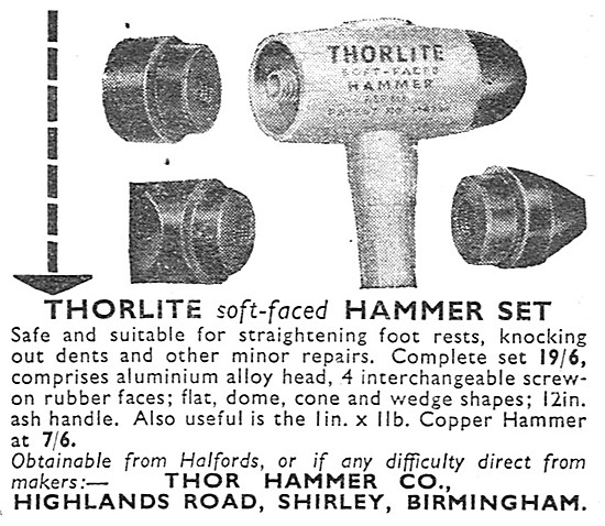 Thorlite Soft-Faced Hammer Set                                   