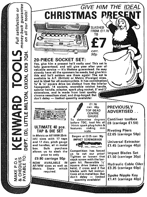 Kenward Tools Socket Sets                                        