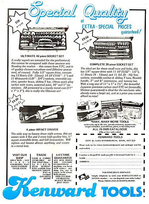 Kenward Tools                                                    