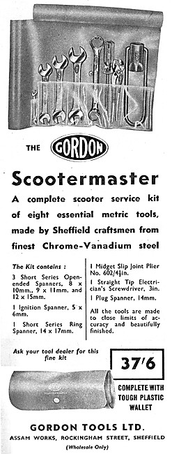 Gordon Tool Sets - Spanners & Screwdrivers                       