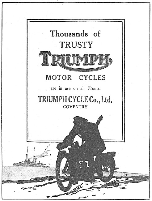 Triumph Military Motor Cycles 1917                               