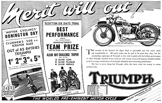 Triumph Speed Twin 1939                                          