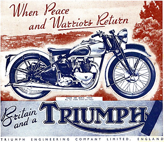 Triumph Tiger 100 - Triumph T100 1941                            