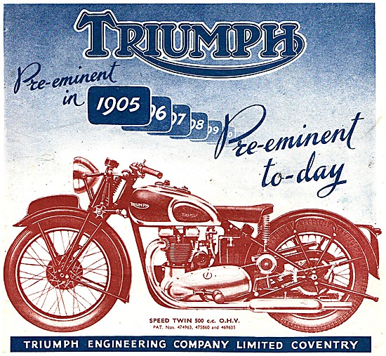 Military Triumph Speed Twin 500cc                                
