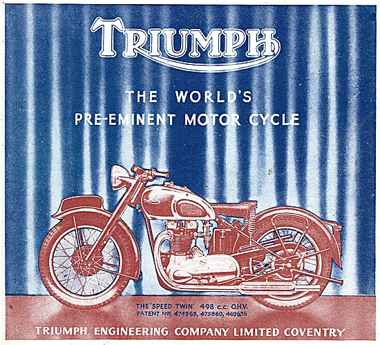 Triumph Speed Twin 1945                                          