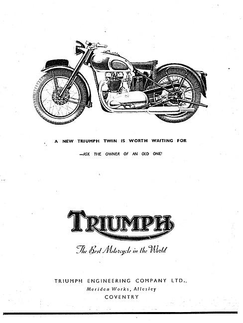 Triumph Twins Motor Cycles                                       
