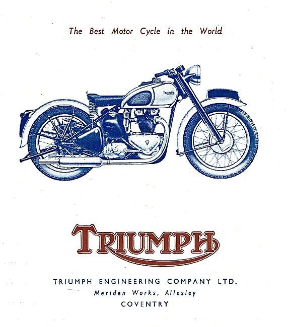 1946 Triumph Speed Twin 500cc                                    