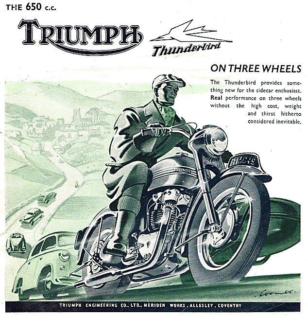 1950 Triumph Thunderbird                                         