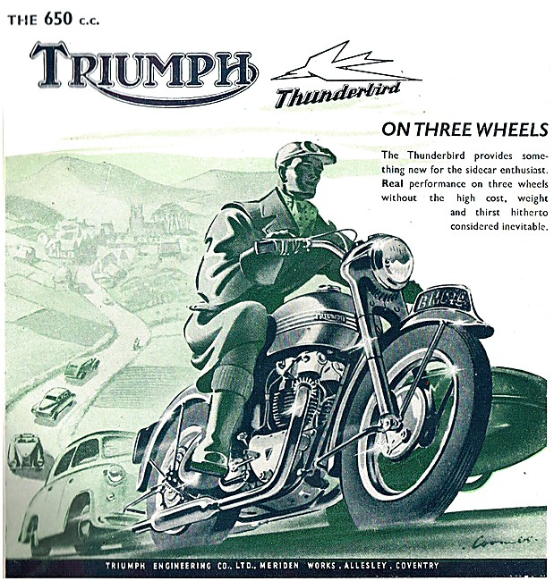 1950 Triumph Thunderbird                                         