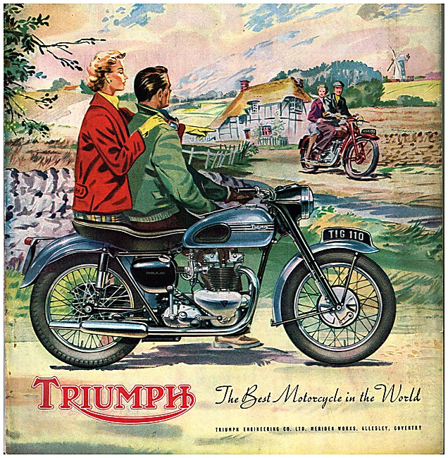 1955 Triumph 6T Thunderbird                                      