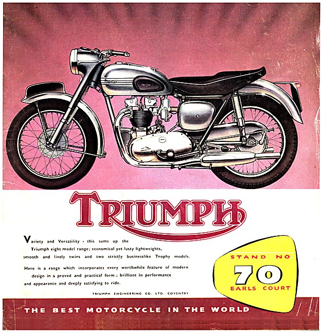 Triumph Twins 1955                                               
