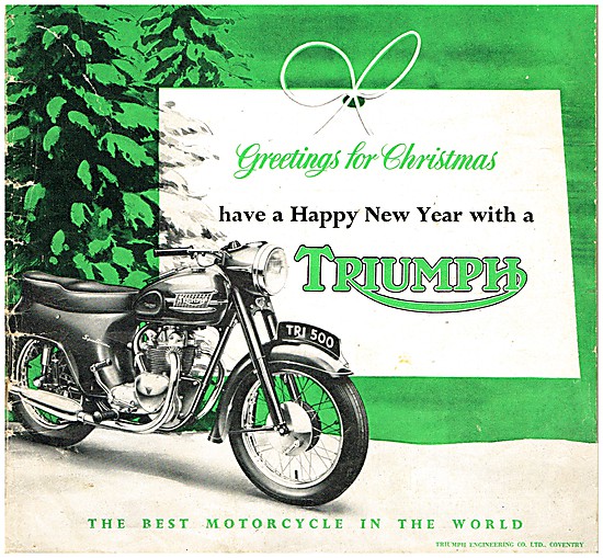 1958 Triumph Speed Twin 500cc                                    