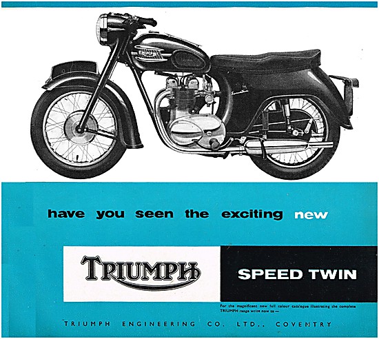 1959 Triumph Speed Twin 500 cc                                   