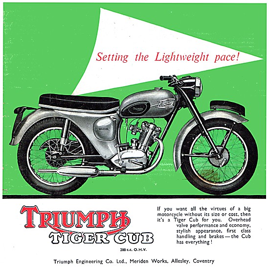Triumph Tiger Cub                                                