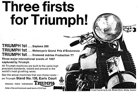 Triumph Twins 1967 - Triumph Daytona                             