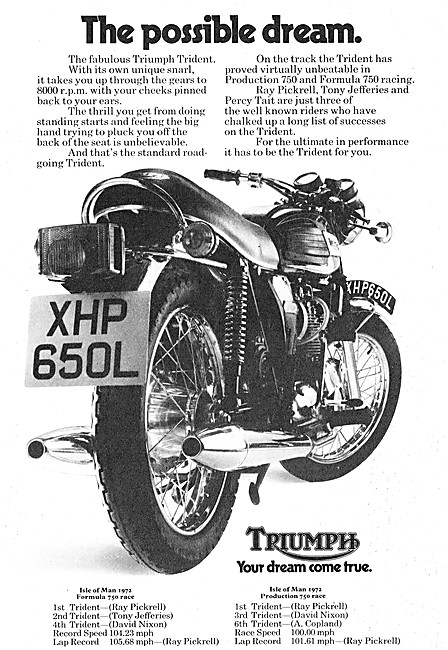 Triumph Trident 1973                                             