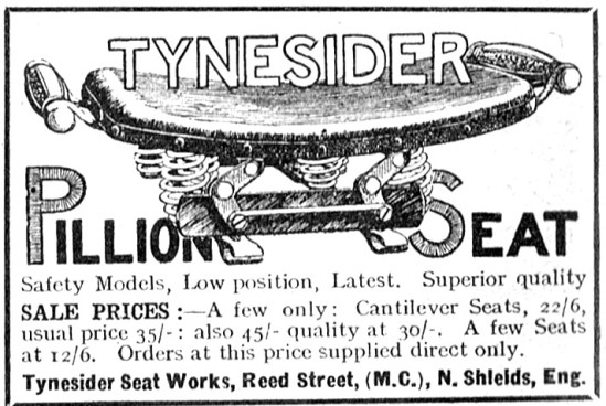 Tynesider Pillion Seat                                           