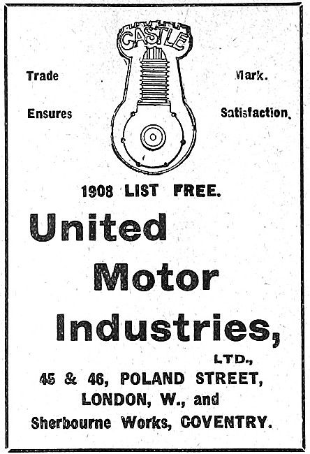 United Motor Industries. UMI Motor Cycle Parts                   