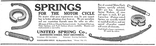 United Springs For Motor Cycles                                  