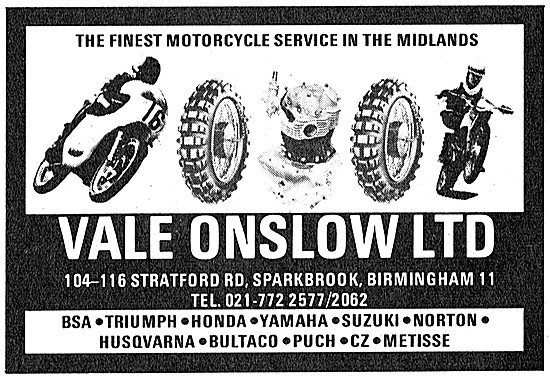 Vale Onslow Motorcycle Sales & Service                           