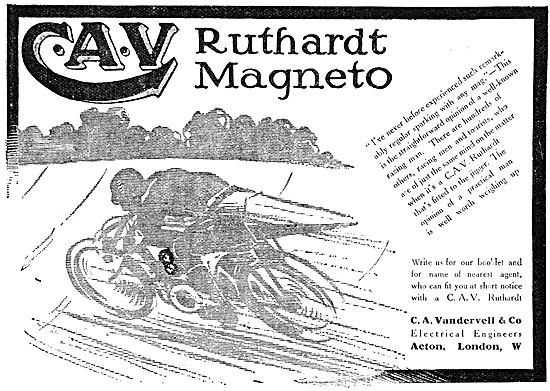Vandervell CAV Ruthardt Motor Cycle Magneto                      