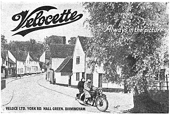 1947 Velocette Motor Cycles                                      