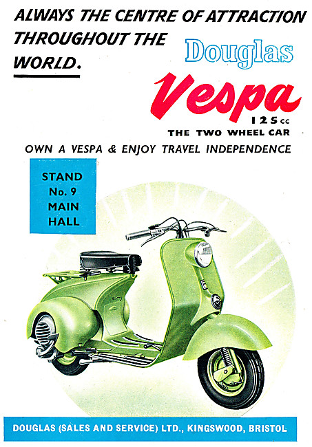 Vespa 125 Motor Scooter 1951                                     