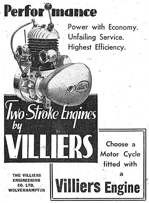 Villers Two-Stroke Engines 1942                                  