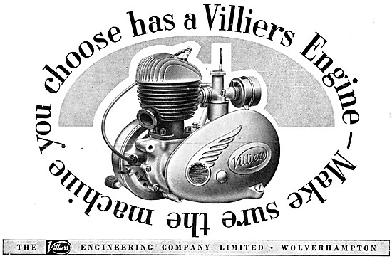 Villiers Two-Stroke Motorcycle Engines                           