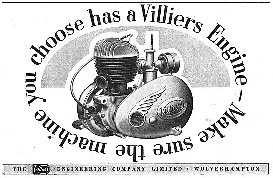 Villers Motorcycle Engines                                       